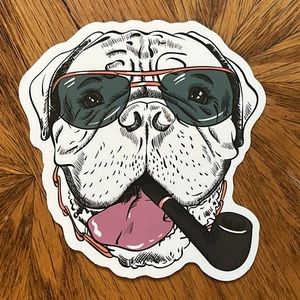 Cool Dog Sticker